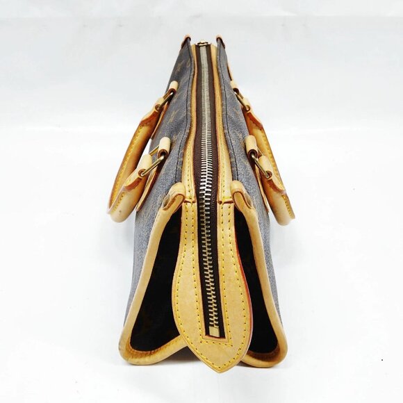 Authentic Louis Vuitton Popincourt Brown Monogram Hand Bag mn625-121425 - Picture 4 of 16